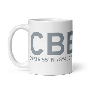 Cumberland (KCBE) Airport Mug