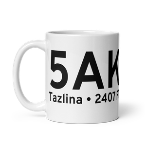 Tazlina (5AK) Airport Mug