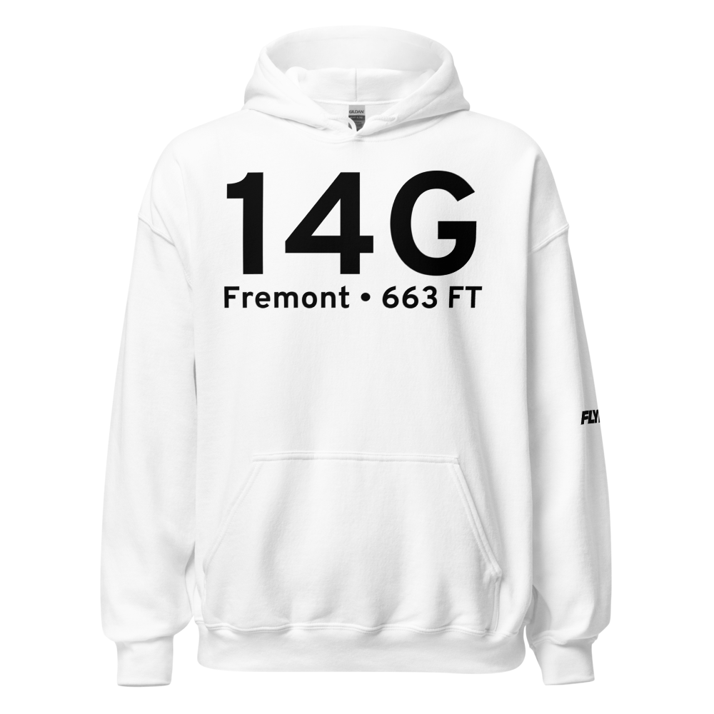 Fremont (K14G) Airport Hoodie Sweatshirt 