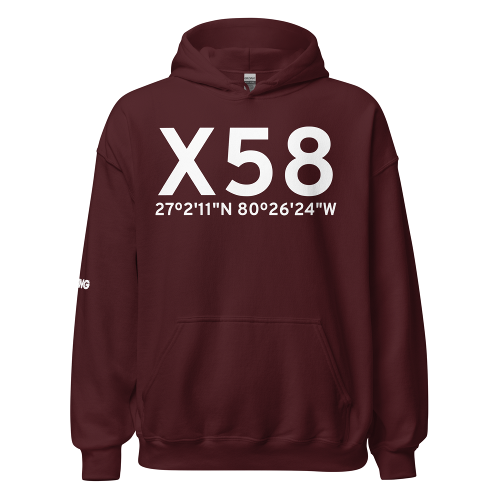 Indiantown (KX58) Airport Hoodie Sweatshirt 