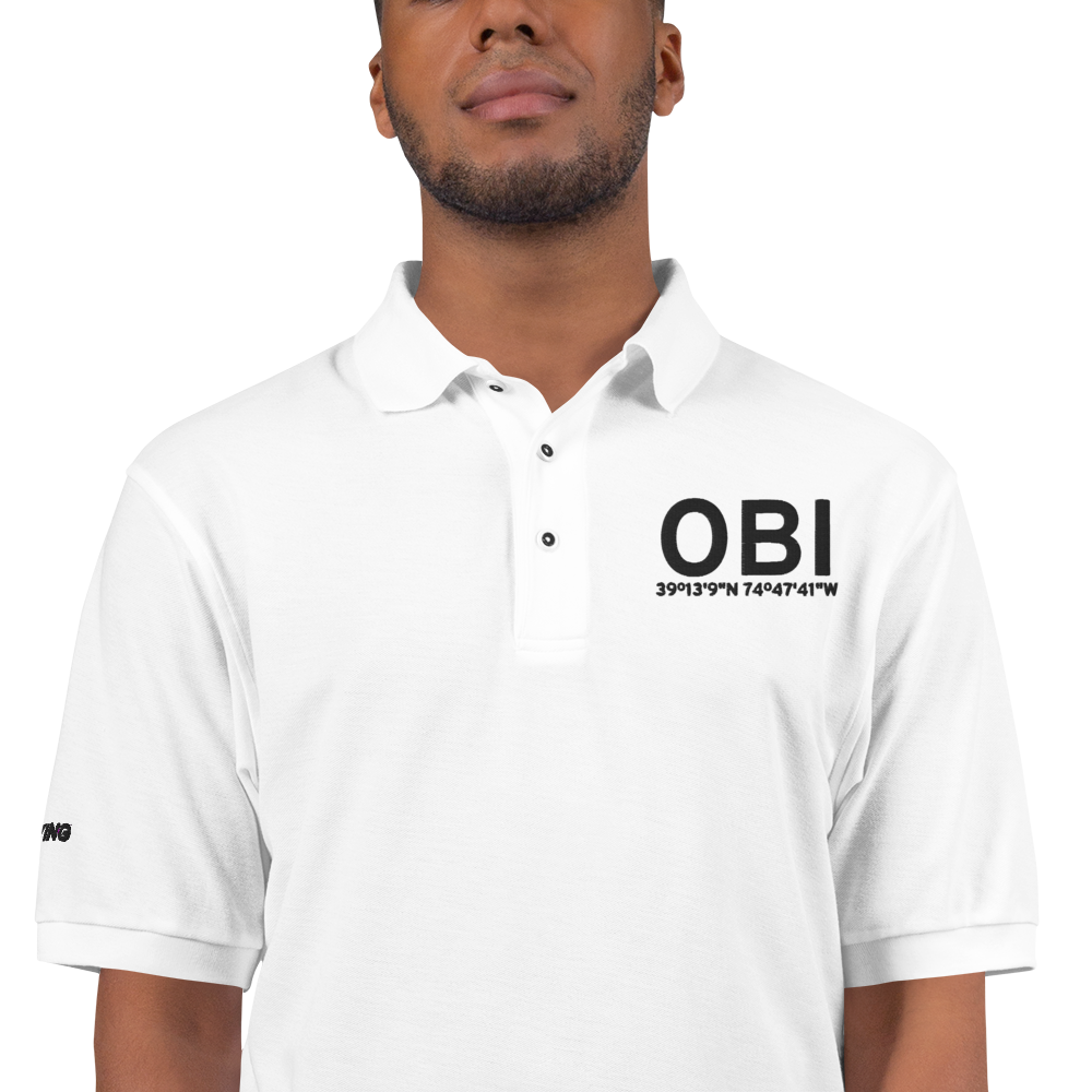 Woodbine (KOBI) Airport Port Authority Embroidered Polo Shirt 