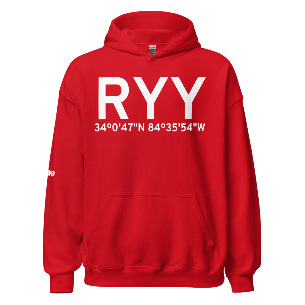 Atlanta (KRYY) Airport Hoodie Sweatshirt 