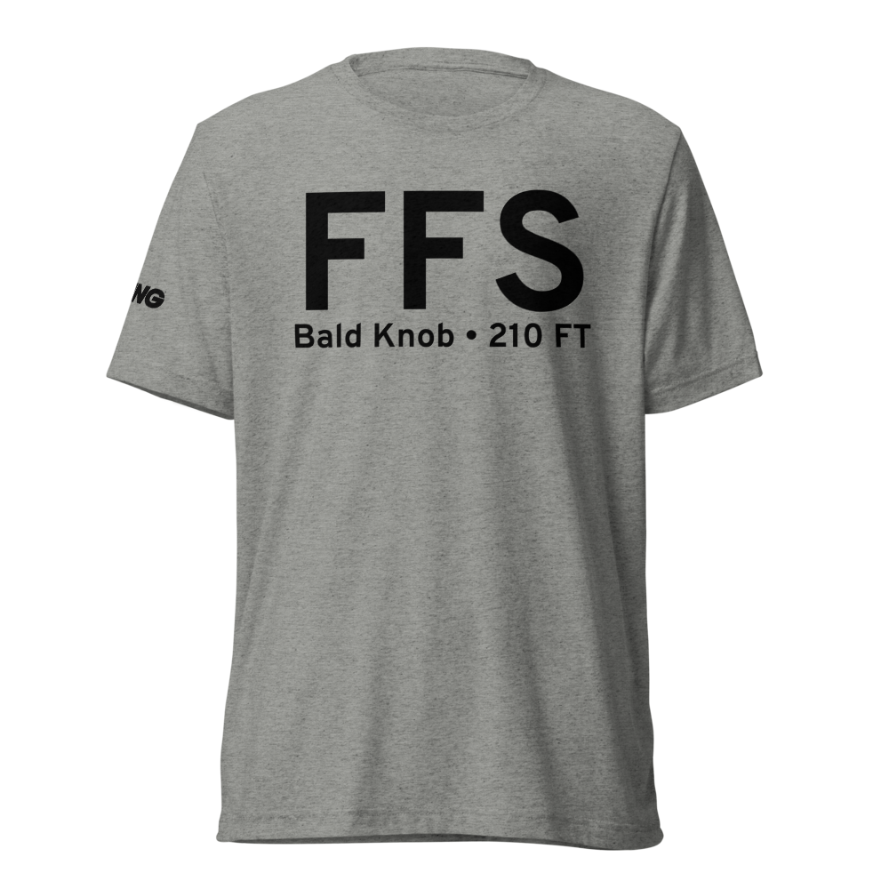Bald Knob (US-0341) Airport Tri-blend T-Shirt 
