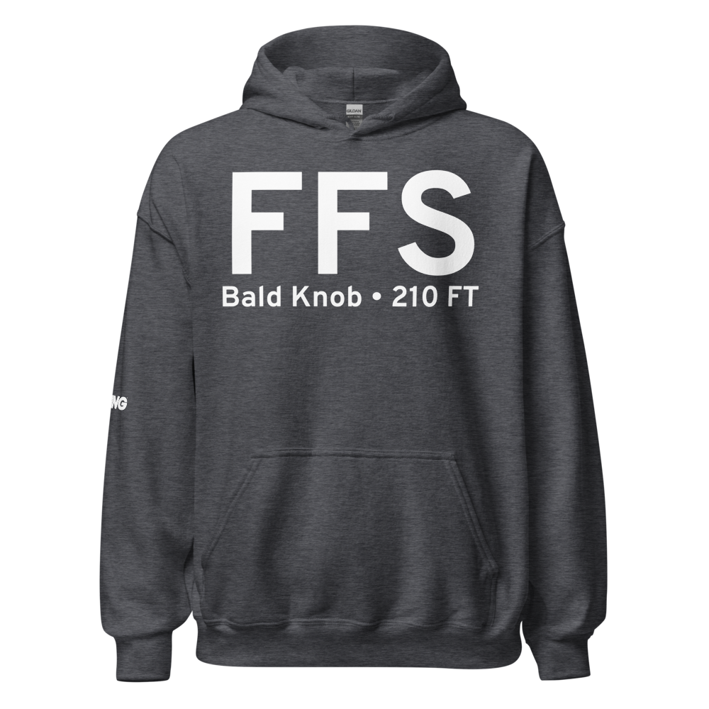 Bald Knob (US-0341) Airport Hoodie Sweatshirt 