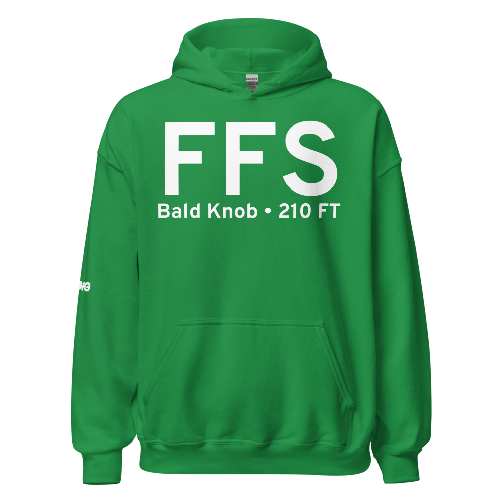 Bald Knob (US-0341) Airport Hoodie Sweatshirt 