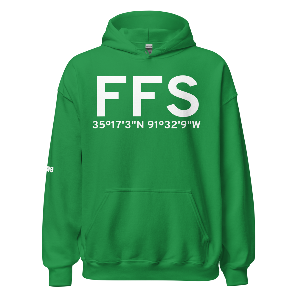 Bald Knob (US-0341) Airport Hoodie Sweatshirt 