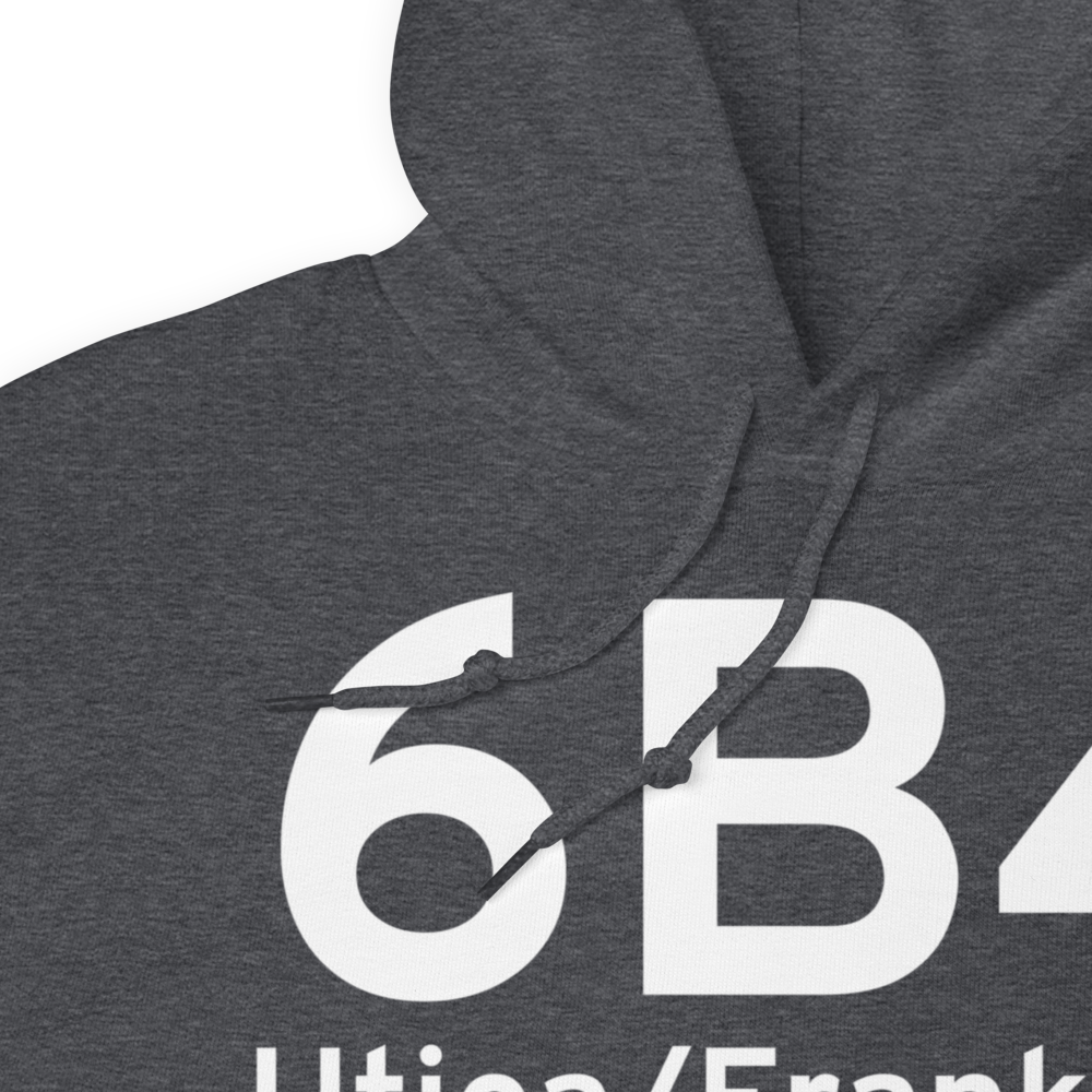 Utica/Frankfort (6B4) Airport Hoodie Sweatshirt 