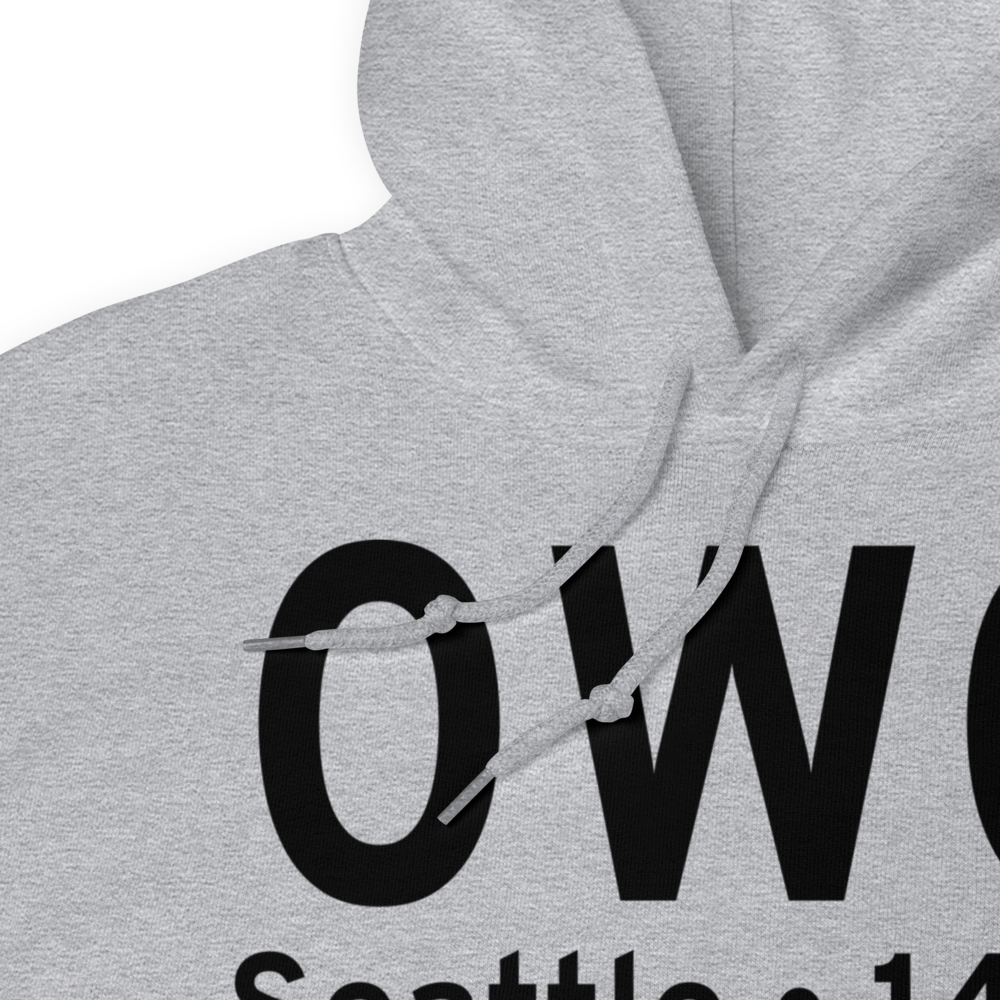 Seattle (0W0) Airport Hoodie Sweatshirt 