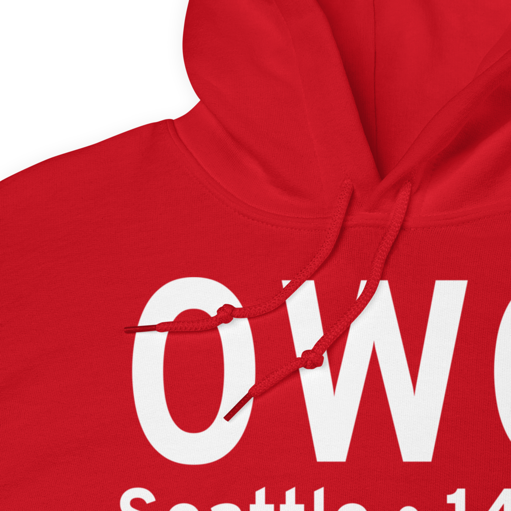 Seattle (0W0) Airport Hoodie Sweatshirt 