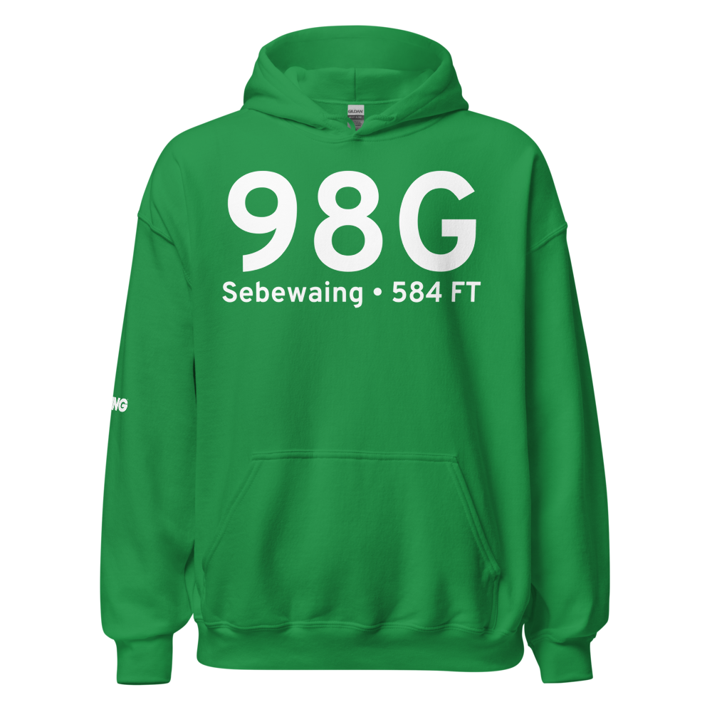 Sebewaing (98G) Airport Hoodie Sweatshirt 