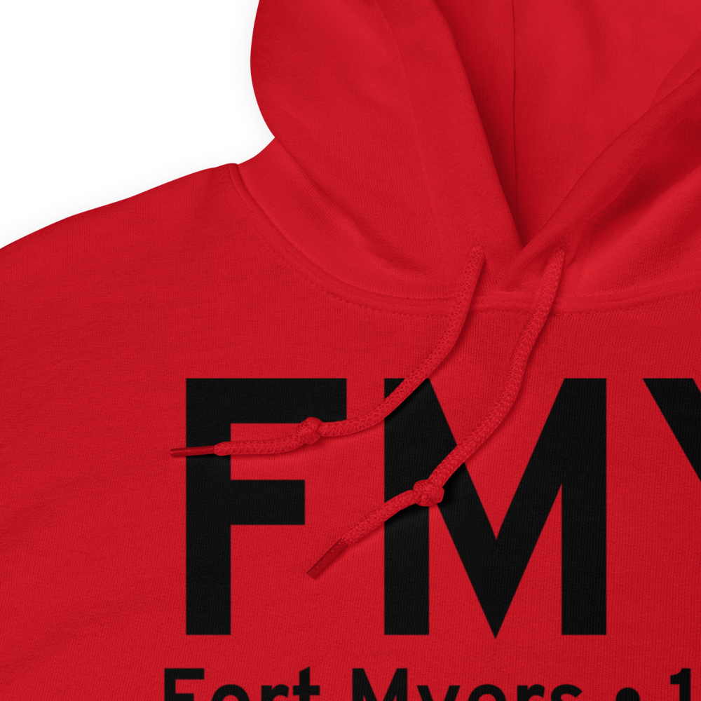 Fort Myers (KFMY) Airport Hoodie Sweatshirt 