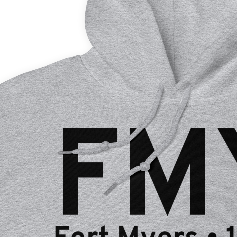 Fort Myers (KFMY) Airport Hoodie Sweatshirt 