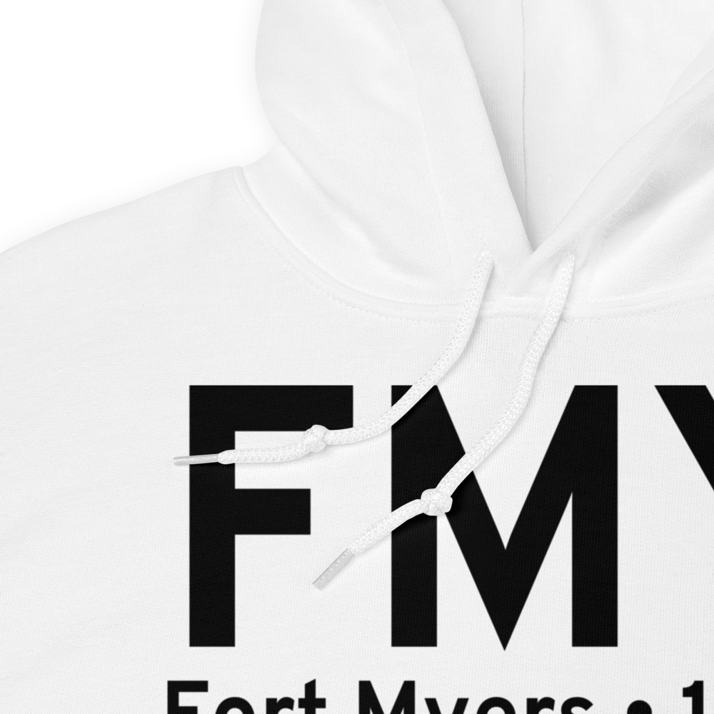 Fort Myers (KFMY) Airport Hoodie Sweatshirt 