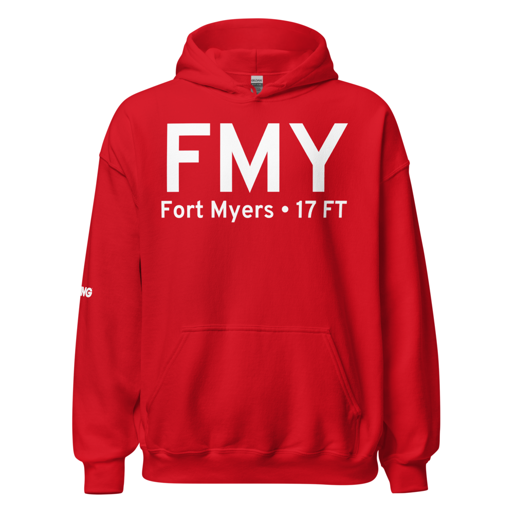 Fort Myers (KFMY) Airport Hoodie Sweatshirt 