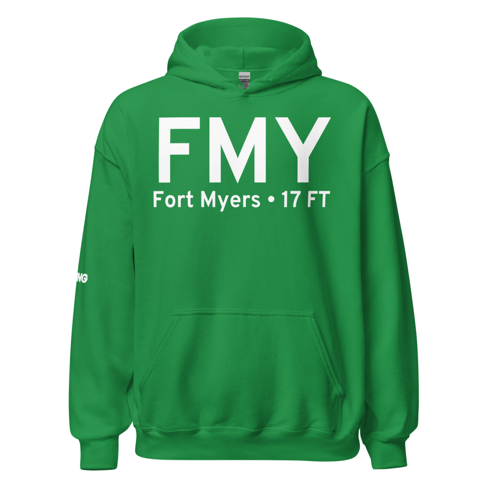 Fort Myers (KFMY) Airport Hoodie Sweatshirt 
