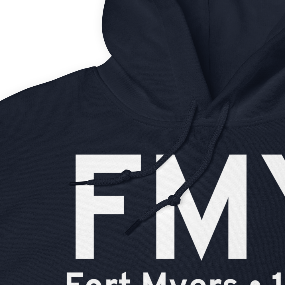 Fort Myers (KFMY) Airport Hoodie Sweatshirt 