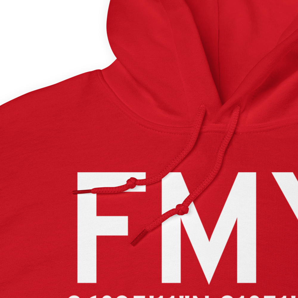 Fort Myers (KFMY) Airport Hoodie Sweatshirt 