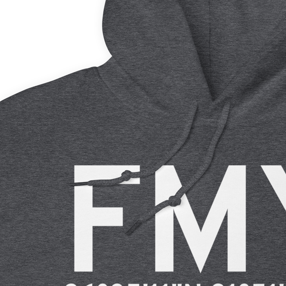 Fort Myers (KFMY) Airport Hoodie Sweatshirt 