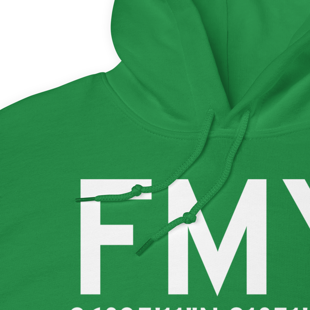 Fort Myers (KFMY) Airport Hoodie Sweatshirt 