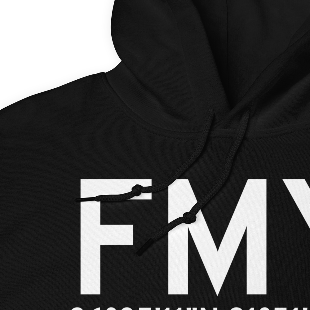 Fort Myers (KFMY) Airport Hoodie Sweatshirt 
