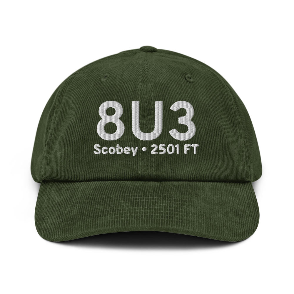 Scobey (8U3) Airport Hat 