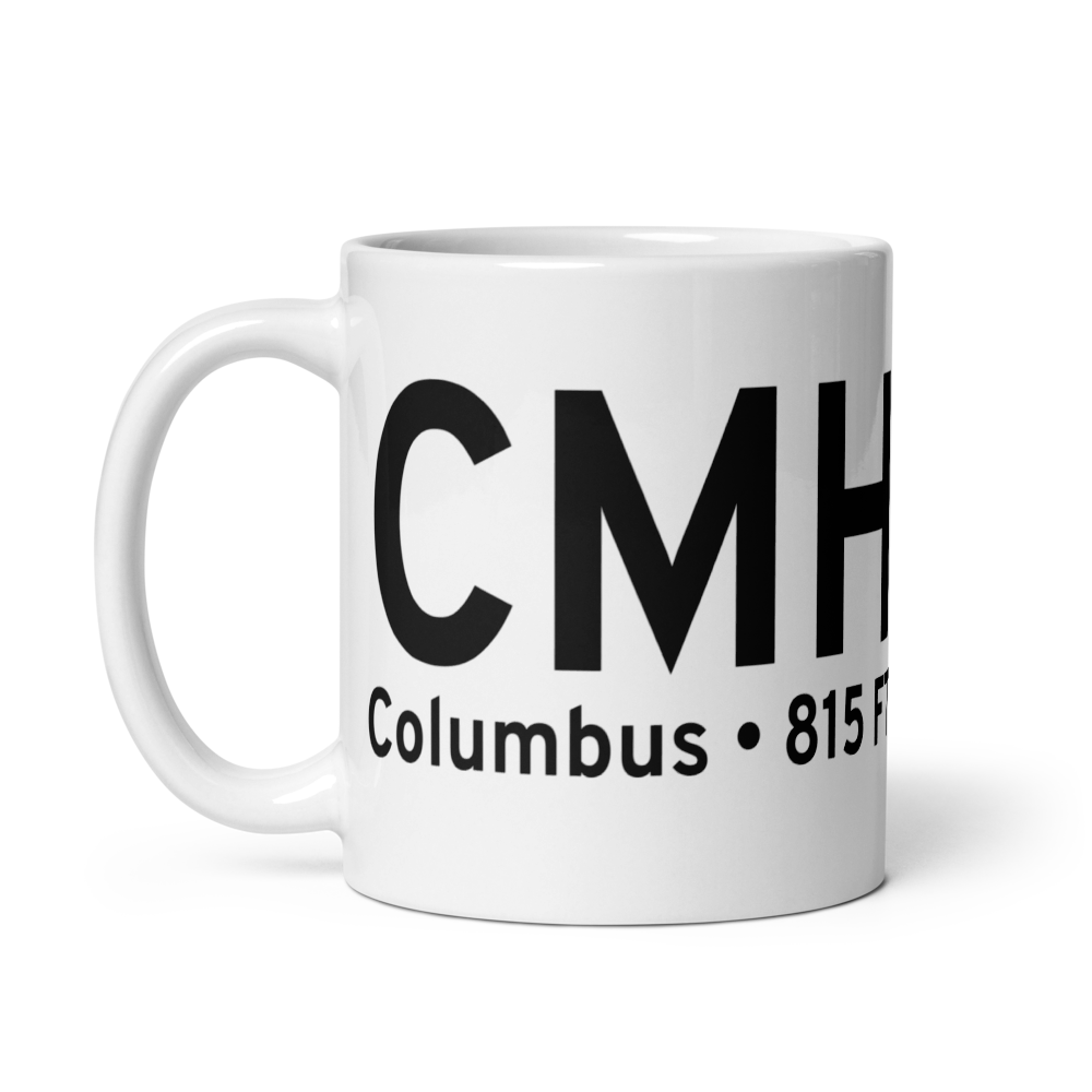 Columbus (KCMH) Airport Mug 