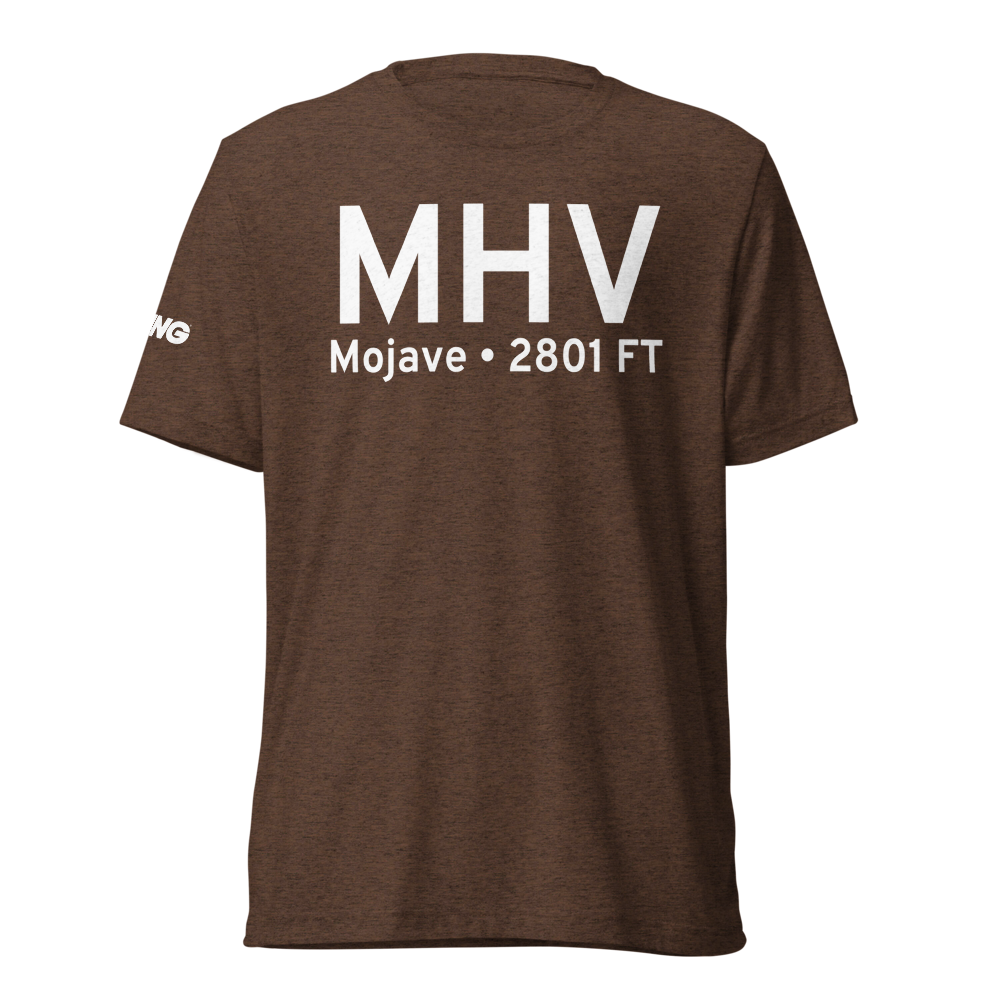Mojave (KMHV) Airport Tri-blend T-Shirt 