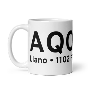 Llano (KAQO) Airport Mug