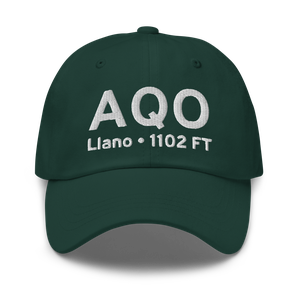 Llano (KAQO) Airport Hat