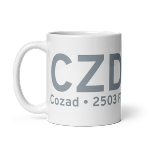 Cozad (KCZD) Airport Mug
