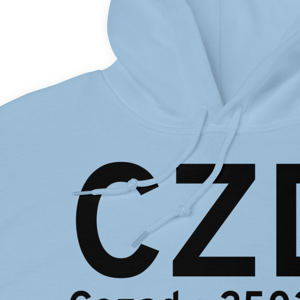Cozad (KCZD) Airport Hoodie Sweatshirt 