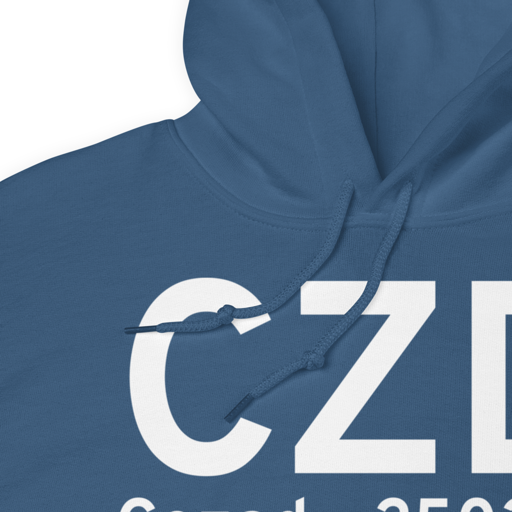 Cozad (KCZD) Airport Hoodie Sweatshirt 