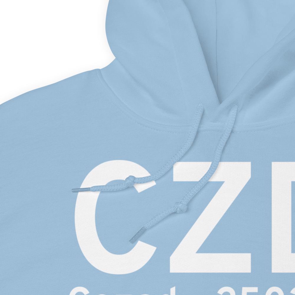 Cozad (KCZD) Airport Hoodie Sweatshirt 