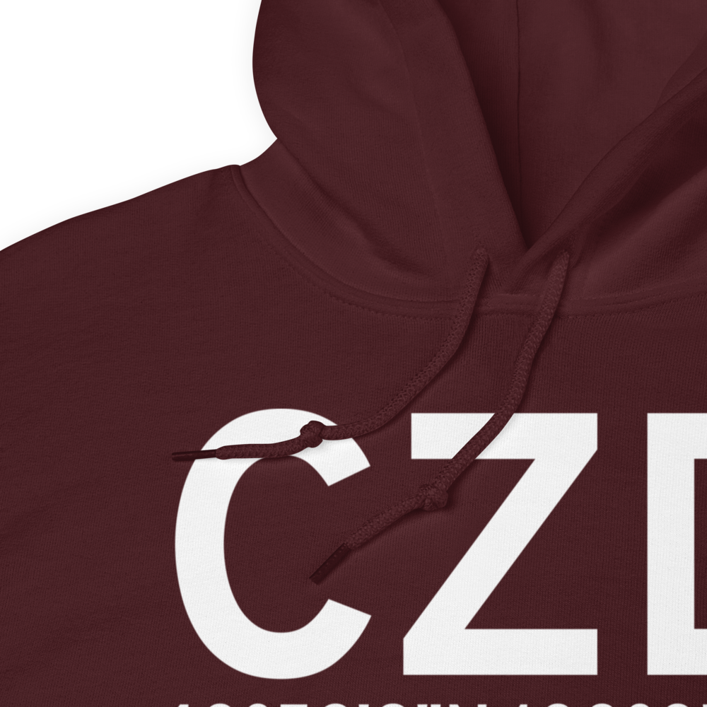 Cozad (KCZD) Airport Hoodie Sweatshirt 