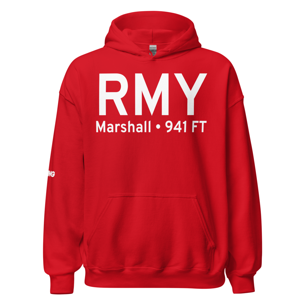 Marshall (KRMY) Airport Hoodie Sweatshirt 