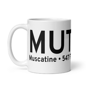 Muscatine (KMUT) Airport Mug