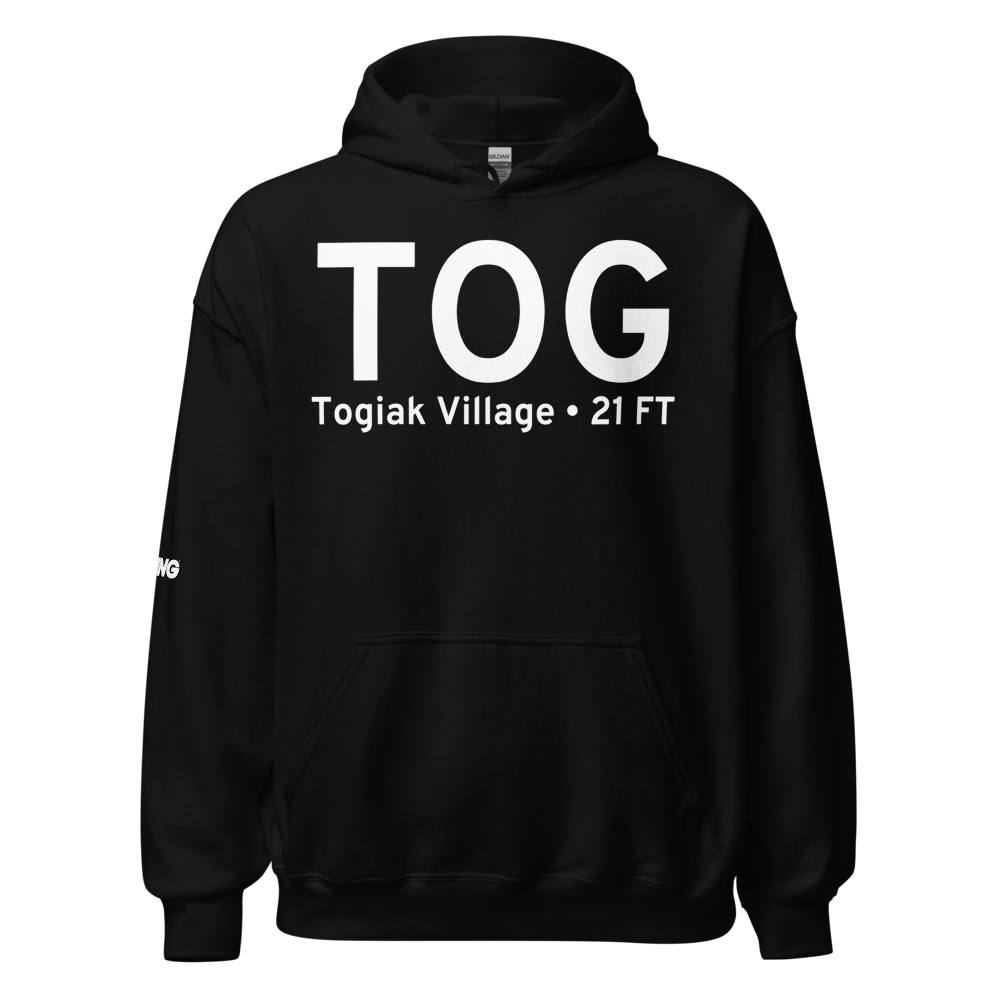 Togiak Village (PATG) Airport Hoodie Sweatshirt 