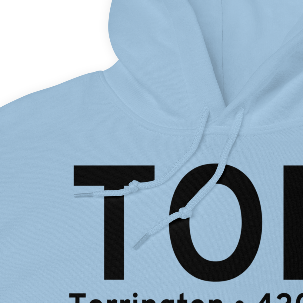 Torrington (KTOR) Airport Hoodie Sweatshirt 