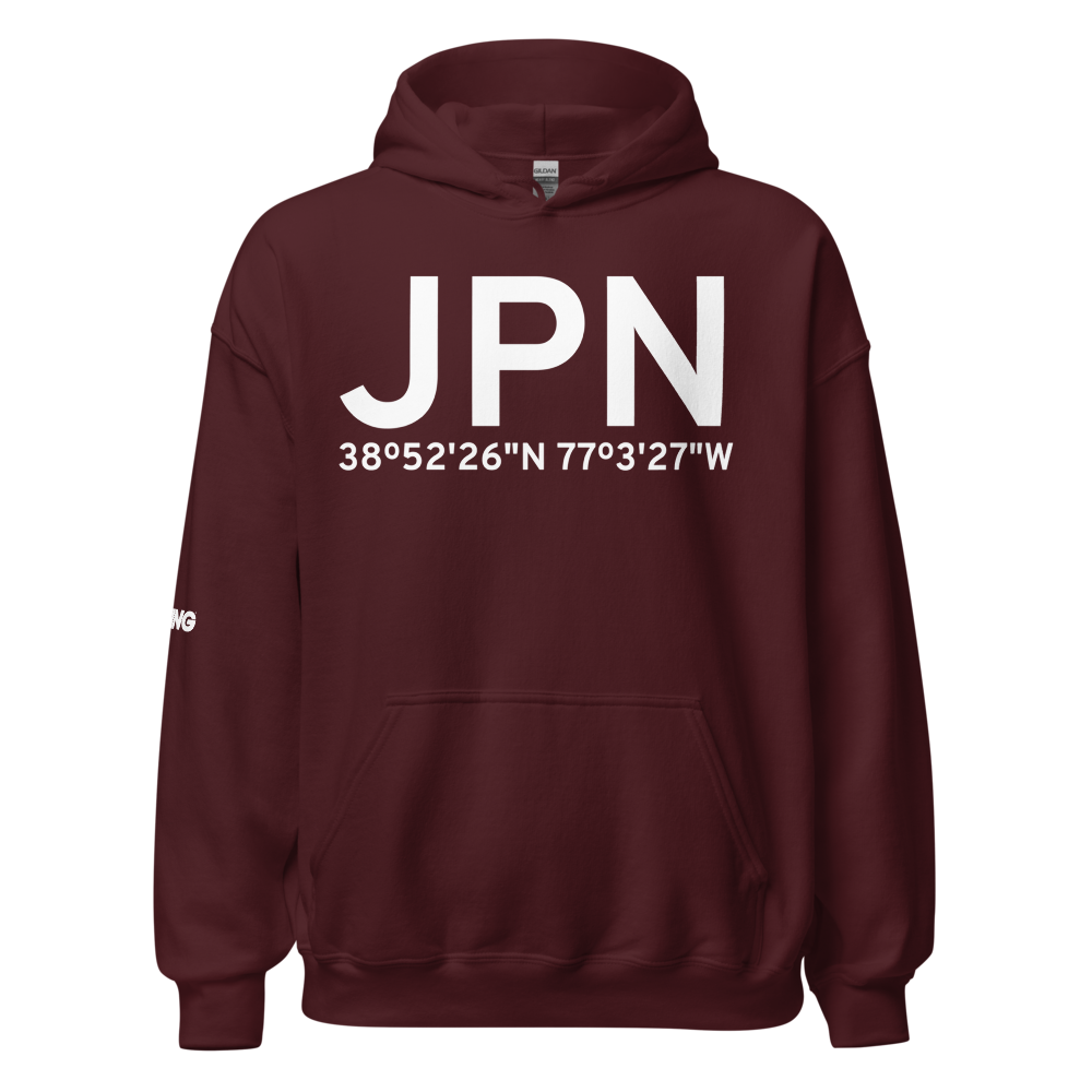 Washington (JPN) Airport Hoodie Sweatshirt 