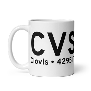 Clovis (KCVS) Airport Mug