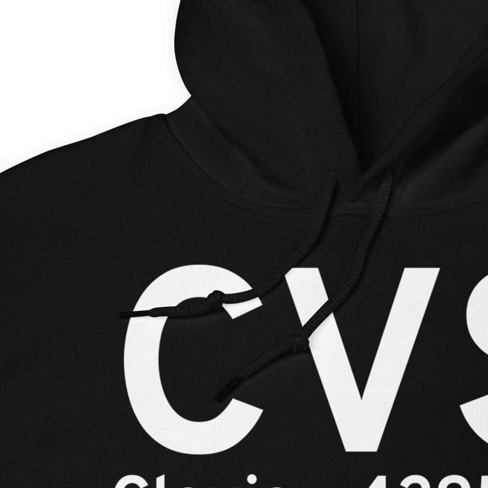 Clovis (KCVS) Airport Hoodie Sweatshirt 