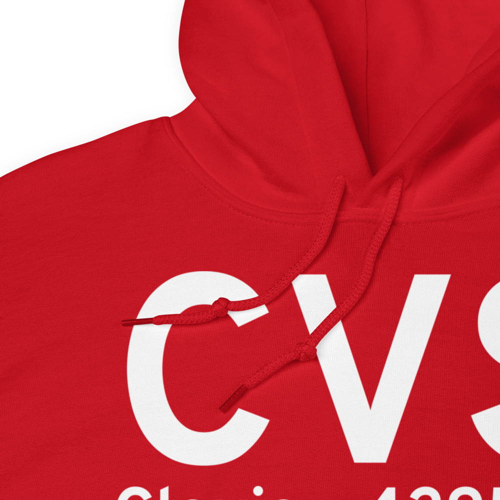 Clovis (KCVS) Airport Hoodie Sweatshirt 
