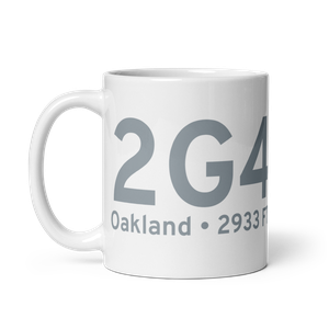Oakland (K2G4) Airport Mug