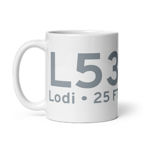 Lodi (L53) Airport Mug
