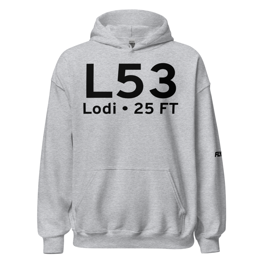 Lodi (L53) Airport Hoodie Sweatshirt 