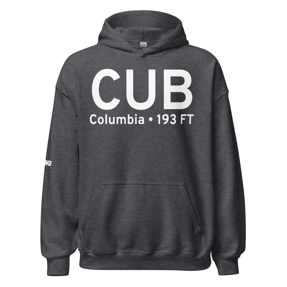 Columbia (KCUB) Airport Hoodie Sweatshirt 