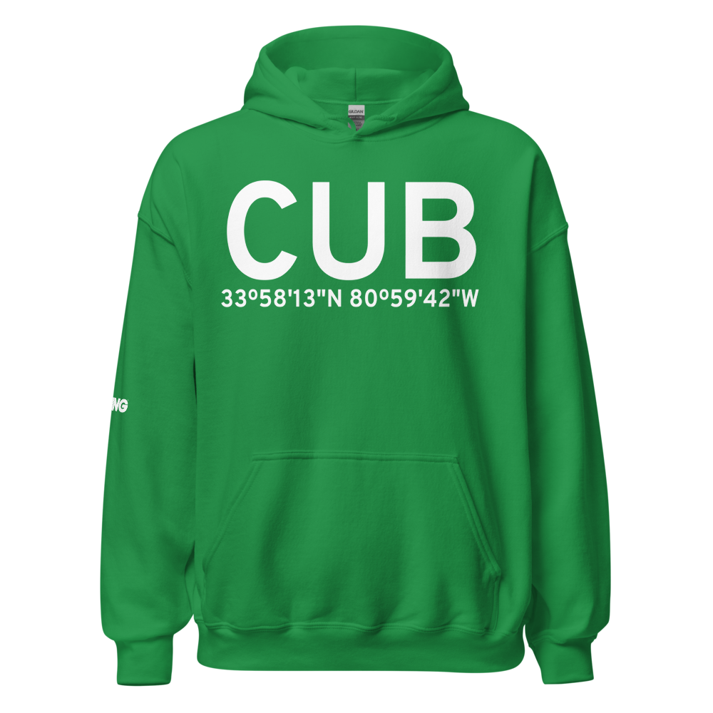 Columbia (KCUB) Airport Hoodie Sweatshirt 