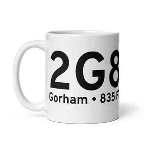 Gorham (2G8) Airport Mug