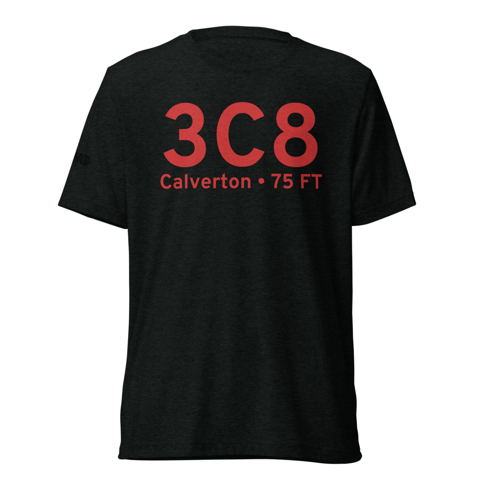 Calverton (K3C8) Airport Tri-blend T-Shirt 
