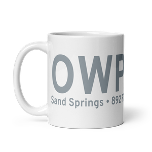 Sand Springs (KOWP) Airport Mug